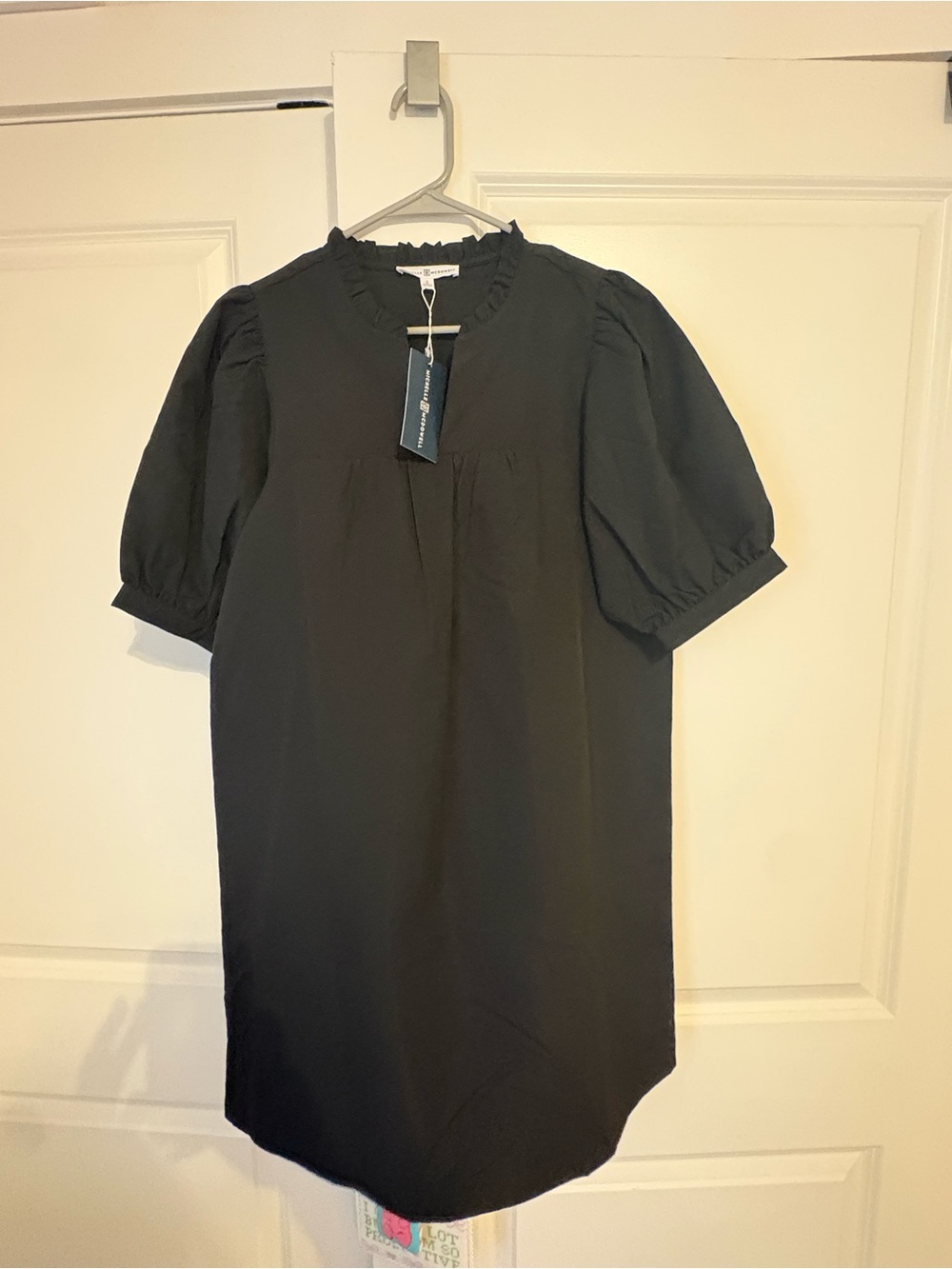 Michelle Mcdowell NWT Black Shift Dress